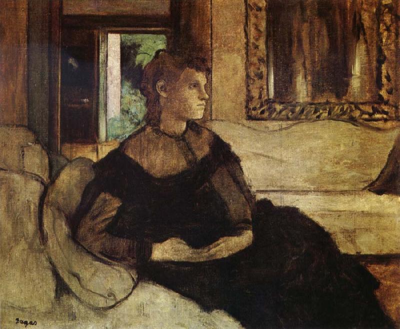 Edgar Degas Woman France oil painting art